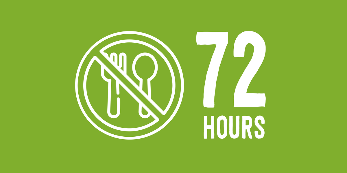 The Benefits of Fasting for 72 Hours