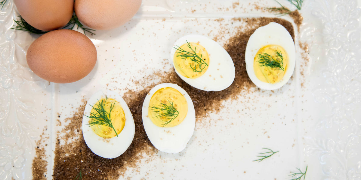 Smoked Dill Deviled Eggs Recipe
