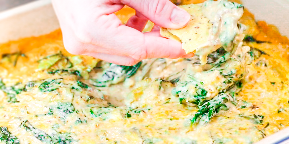 Chipotle Spinach Artichoke Dip