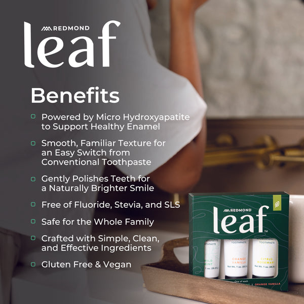 Leaf Toothpaste 1 oz Tubes
