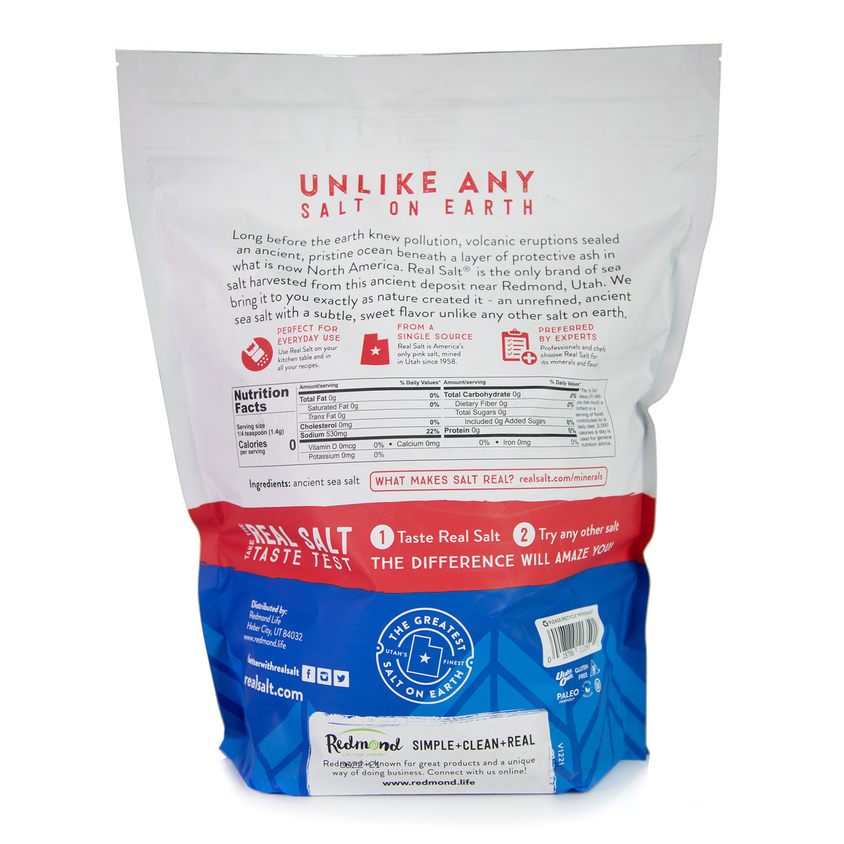 Real Salt® Fine Bulk Bag (10 lb.) / Default Title Redmond Life