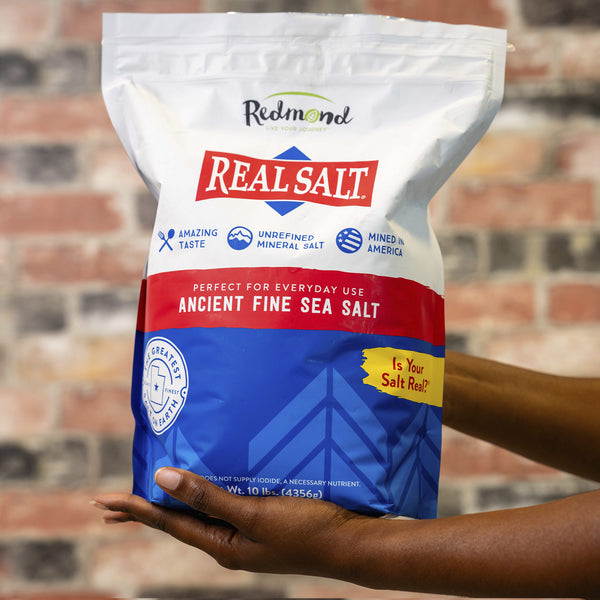Real Salt Fine 10 lb Bag