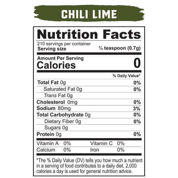 Real Salt® Seasonings Chili Lime Shaker (5.95 oz.)