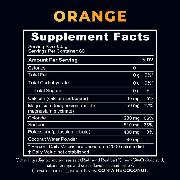 Re-Lyte Hydration Electrolyte Powder Limited Edition / Orange