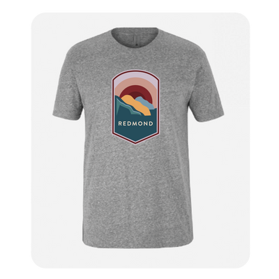 Heather Gray WPA-Style Tee