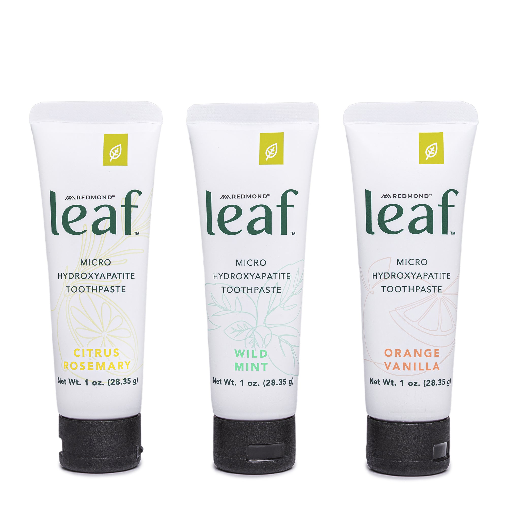 Leaf Toothpaste Tubes 1 oz