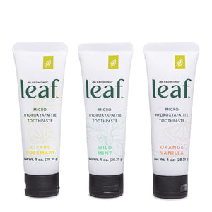 Leaf Toothpaste Tubes 1 oz