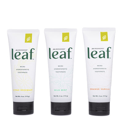Leaf Toothpaste 4 oz Tubes