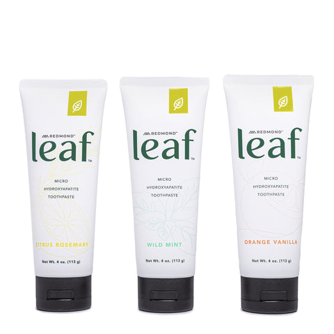 Leaf Toothpaste Tubes 4 oz