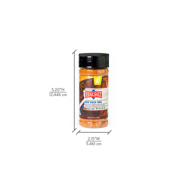 Real Salt® Seasonings Red Rock BBQ Shaker (6.55 oz.)