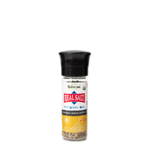 Real Salt® Organic Lemon Pepper Grinder (2.8 oz.)
