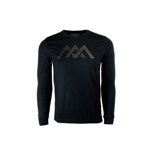 Redmond Peaks Elevate Living Long Sleeve Black Tee
