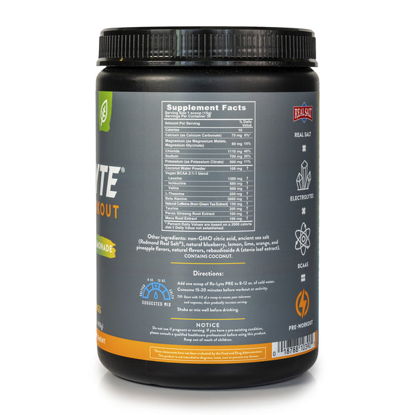 Re-Lyte® Pre-Workout Jar