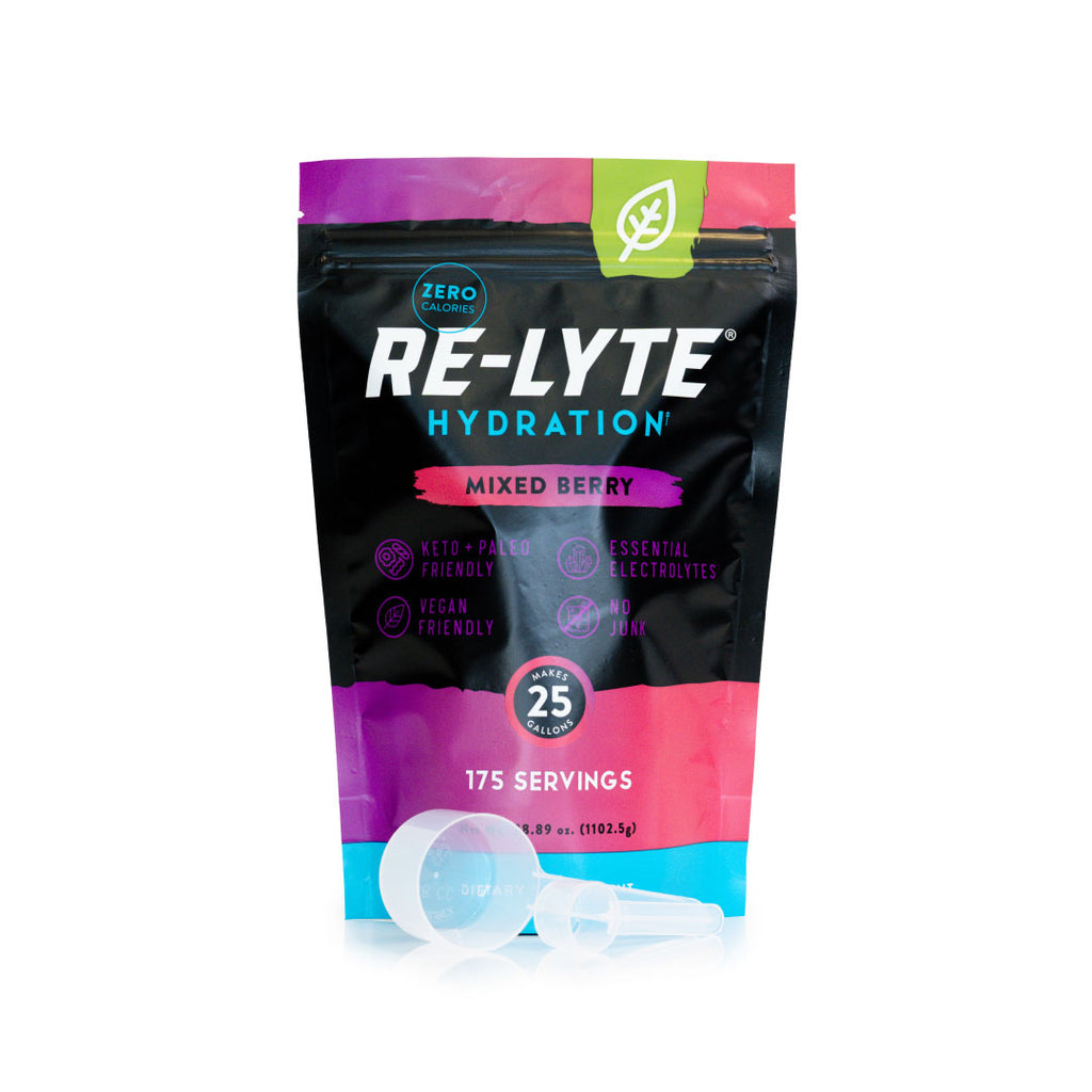 Relite Re-Lyte Hydration Electrolyte Powder Bulk Pouch 175 Servings | Redmond Life