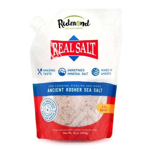 Real Salt® Kosher Refill Pouch (16 oz.)