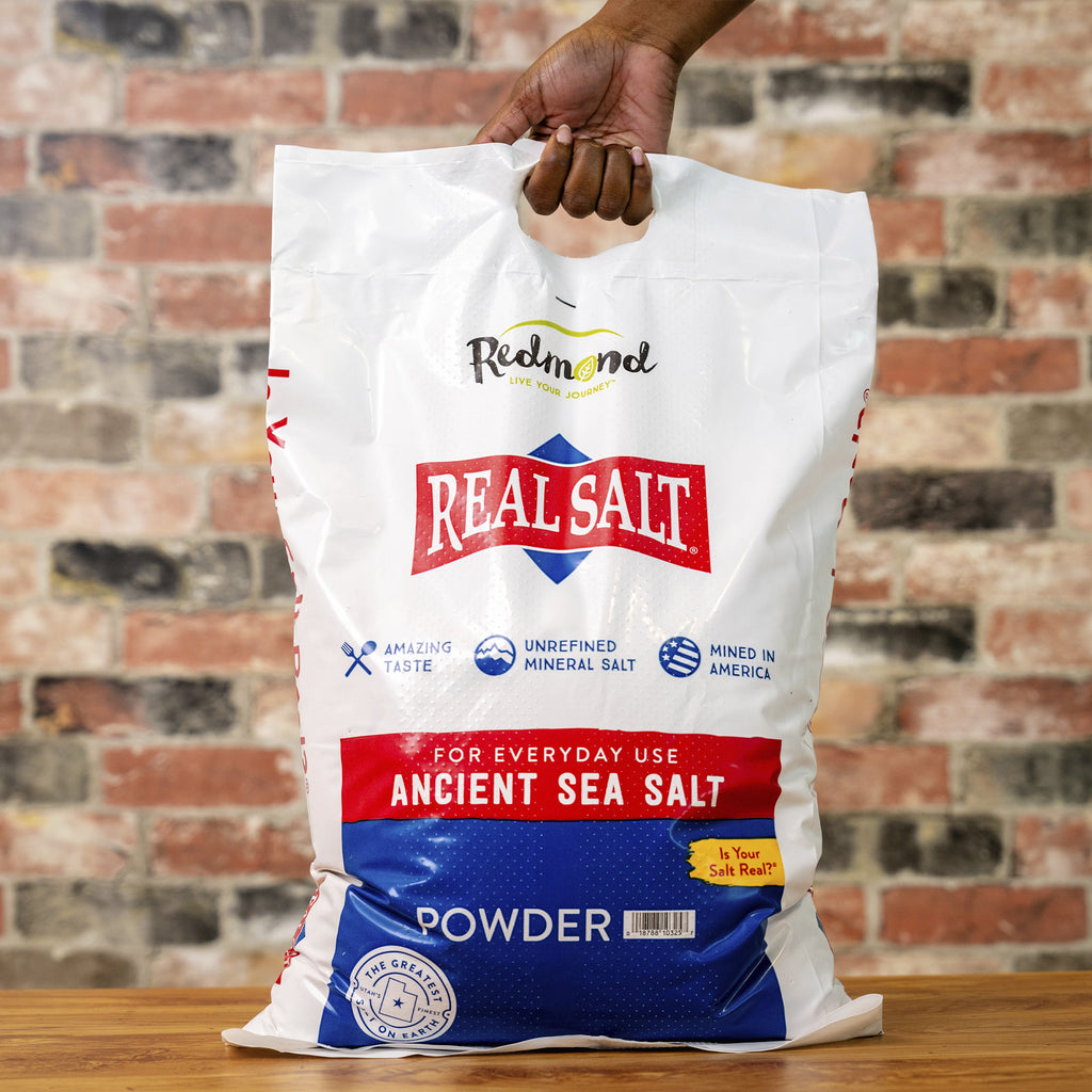 Real Salt Powder 25 lb Bag / Default Title | Redmond Life