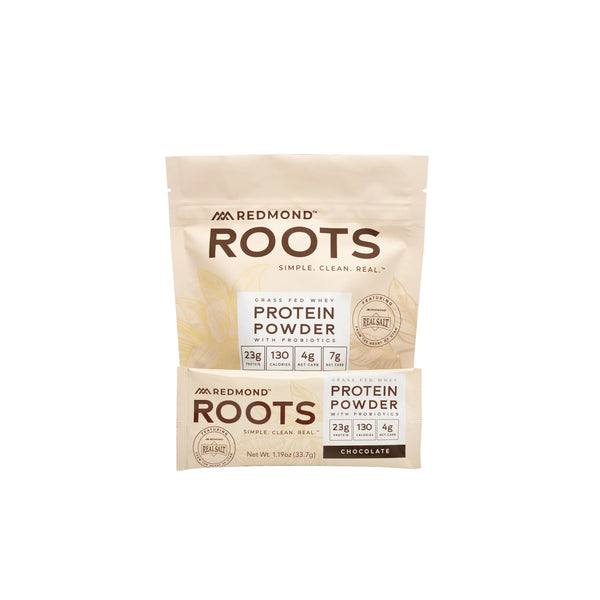 Redmond Roots Protein Powder Variety Pack (4 sticks)