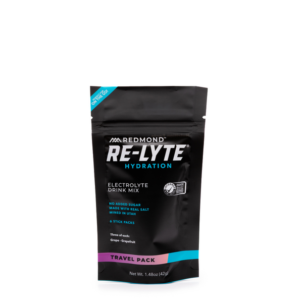 Re-Lyte® Hydration Electrolyte Powder Travel Pack – Grape & Grapefruit (6 ct.)