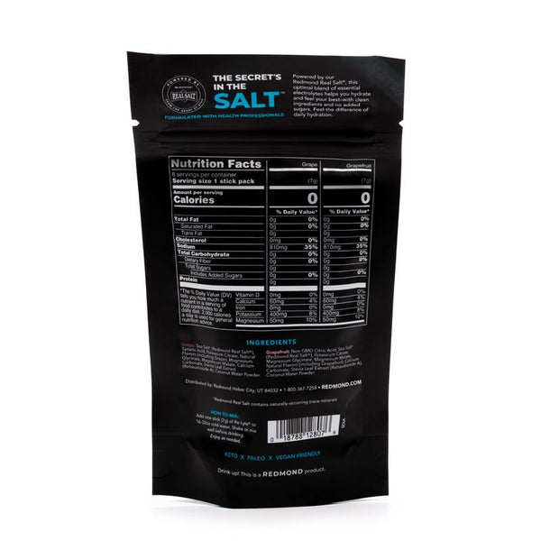 Re-Lyte® Hydration Electrolyte Powder Travel Pack – Grape & Grapefruit (6 ct.)