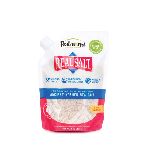 Real Salt® Kosher Refill Pouch (16 oz.)